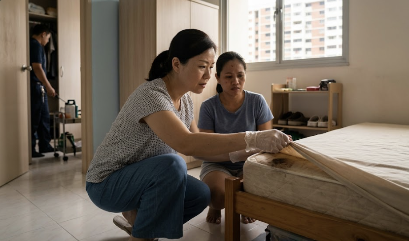 Found Bed Bugs in the Helper’s Room? How to Stop the Infestation from Spreading Through Your Home